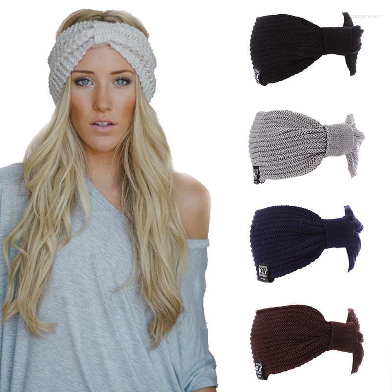 

Beanie/Skull Caps Winter Women Baggy Beanie Hat Ladies Wool Knitted Warm Cap Casual Female Stretch Cable Messy Bun Stripe Hats CP0315Beanie/, Grey