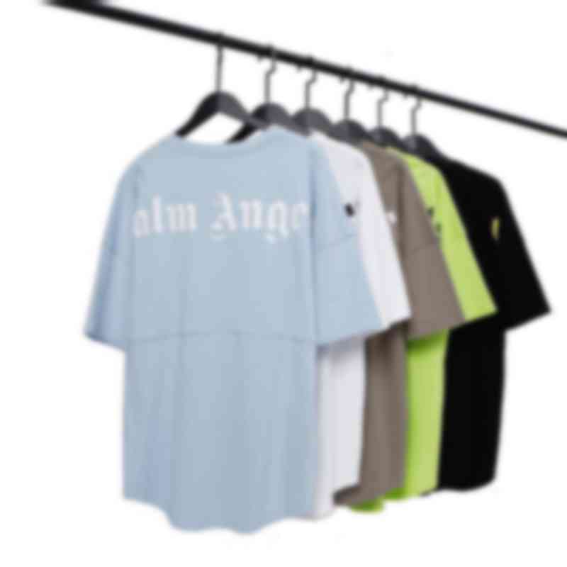 

Mens Tshirts Brands t Shirts 3d Tshirt Palms Brand Luxury Fashion Casual with Color Letter Angels Casual Top, Pa correct black yellow print