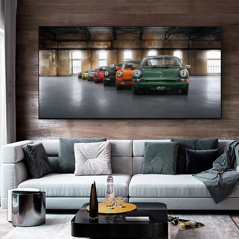 

Drive Car Posters Wall Painting Wall Art Pictures For Living Room Canvas Painting Home Decor Canvas Prints Vintage Cuadros