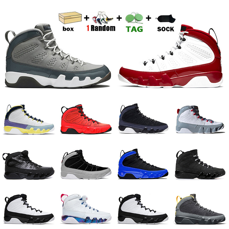 

9s OG Jumpman 9 Men Basketball Shoes With Box Fire Red Cool Grey Bred Gym Red University Gold Glitter Racer Blue Black Cat Mens Jogging Trainers Sneakers 7-13, D40 oregon ducks 40-47