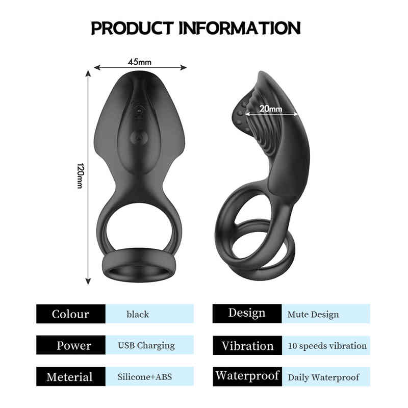 

Nxy Vibrators Anel Vibrador Masculino Com Controle Remoto, Vibradores Para Homens Glans, Massageador, Retardante De Estimulao Do Pnis, Anel Peniano, 220414