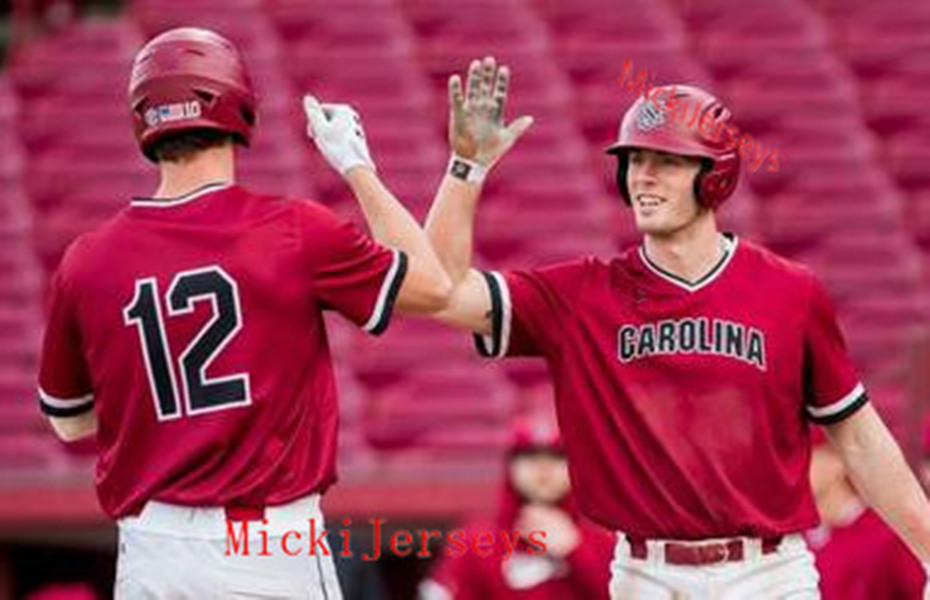 

Baseball Xflsp 2022College Custom USC South Carolina Gamecocks Stitched Baseball Jersey 8 Carlos Cortes 33 Chris Cullen 15 Adam Hill 19 Jackie, Black