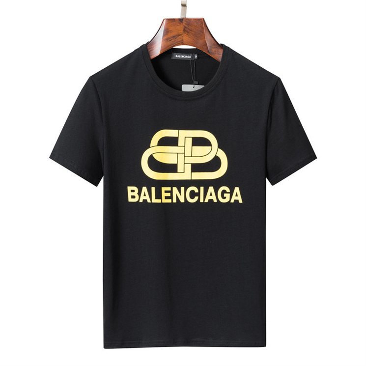 2022 Nouveaux T-shirts pour hommes Impression de luxe Strass Casual Haute Qualité Homme Tees Designer T-Shirt Col Rond À Manches Courtes Top # gj