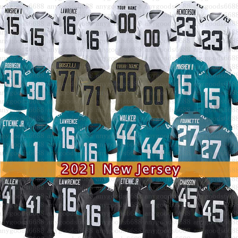 

Travon Walker Jersey Football Trevor Lawrence Laviska Shenault Jr. James Robinson Fred Taylor Tony Boselli Josh Allen Jacksonville''Jaguars''Travis Etienne, Youth(size:s-xl)meizhouhu