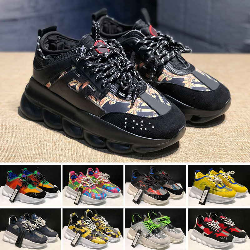 

Quality Italy reflective height reaction sneakers Casual Shoes triple black white multi-color suede red blue yellow fluo tan men women Trainers royal, Color 33