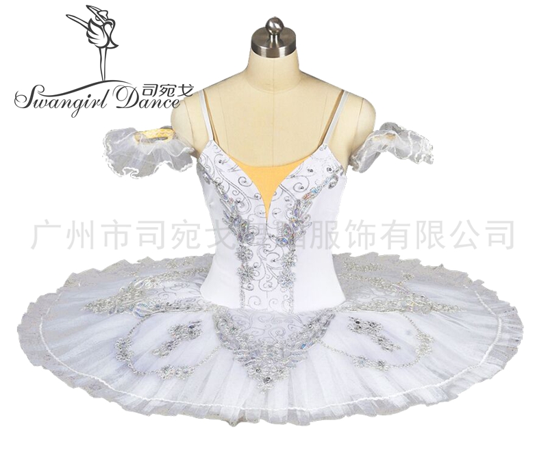 

Professioanl White Swan Lake Ballet Tutus Girls White Fairy Performance Stage Costumes BT8931, Yellow