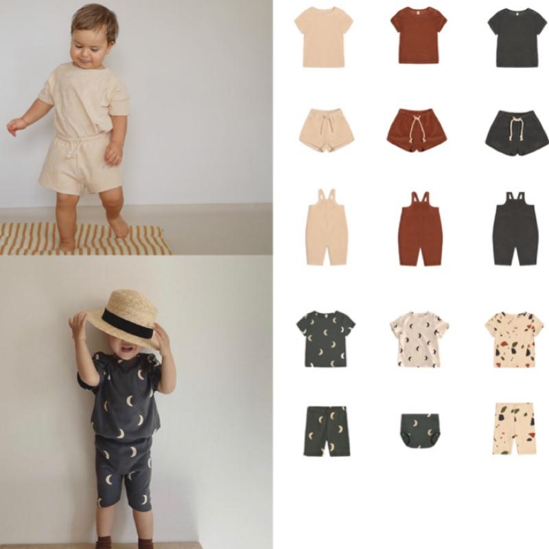 

Clothing Sets Kids T Shirts Shorts Set 2022 Spring Summer OZ Brand Toddler Boys Tee Overalls Cotton Girls Top Bloomers Clothes SetClothing, Black