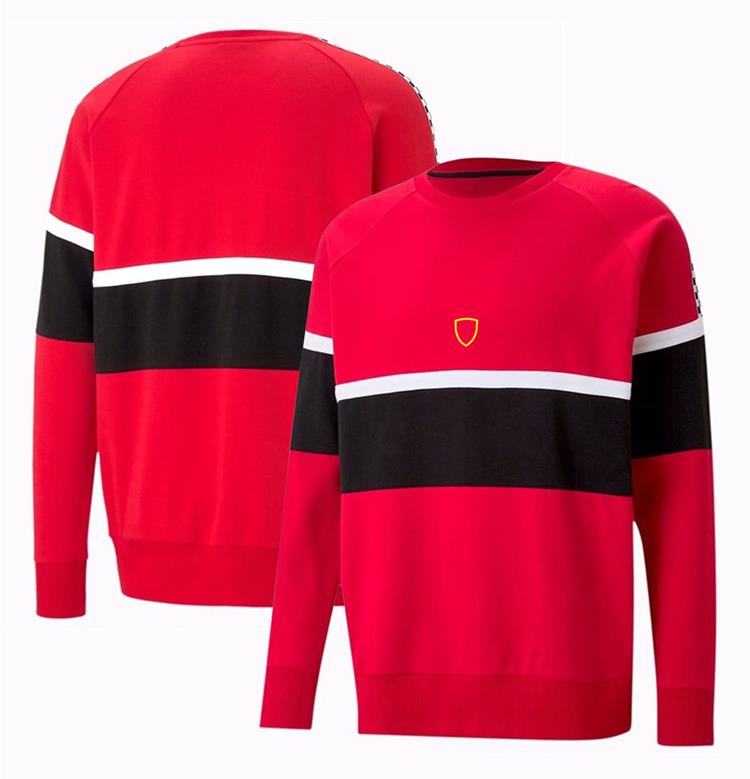 F1 Formule 1 Racing Costume 2023 Racer avec le même pull d'équipe de pull-cilover décontractée pour hommes et la taille peut être personnalisée p