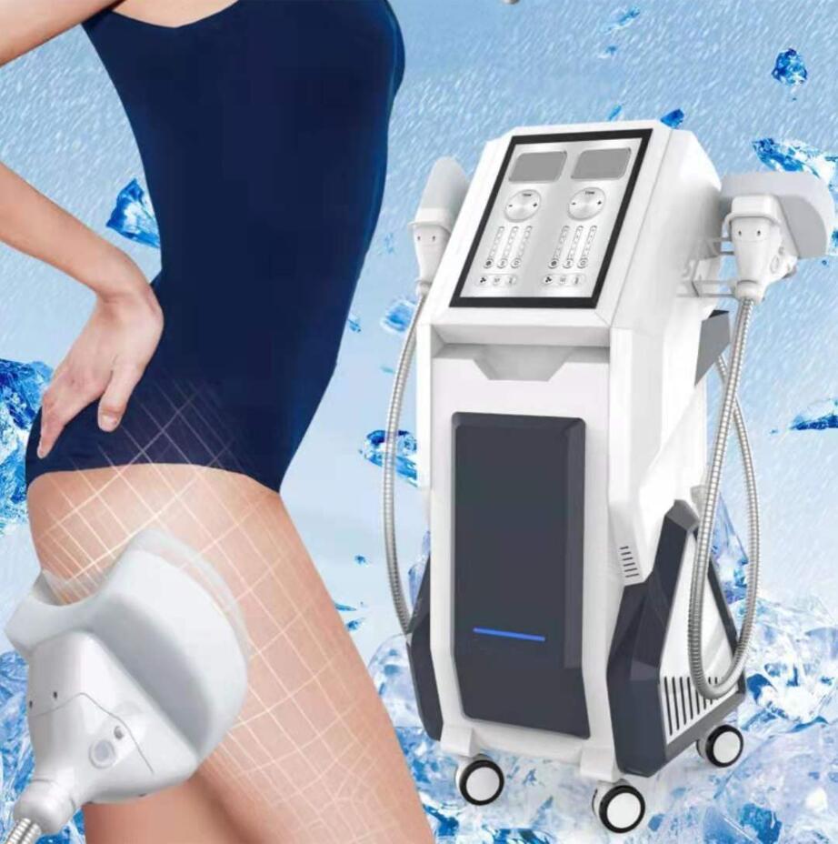 Directly effect vertical freeze slimming equipment double chin 360 degree Fat Reduction rf cryo vacuum cavitation slim therapy cryolipolysis mach