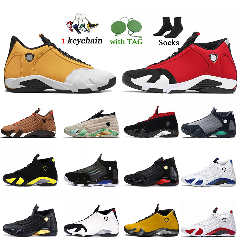 

Ginger Hyper Royal Particle Grey 14s Mens Basketball Shoes With Socks 2022 JUMPMAN 14 Alternate Thunder Size 13 Sneakers Gym Red Lipstick University Gold Trainers, B35 gym red 40-47