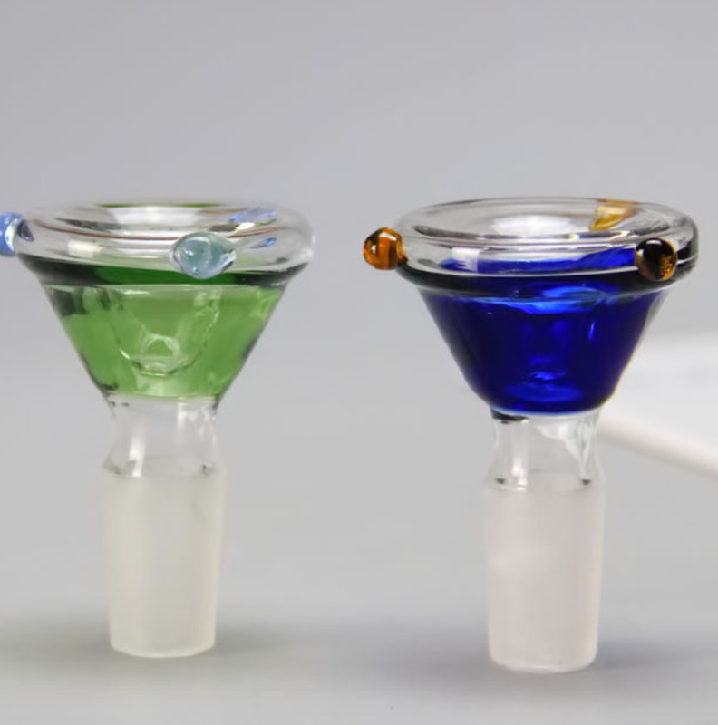 

glass bowls smoking accesssories new arrival 14mm male rounded bongs bull heady bowls for water pipe dab rig hookans