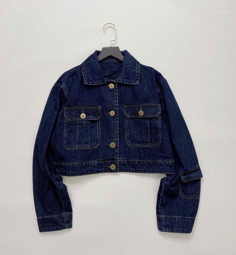 

Women' Jackets Autumn And Winter Women Jacket Denim Short Lapel, Blue