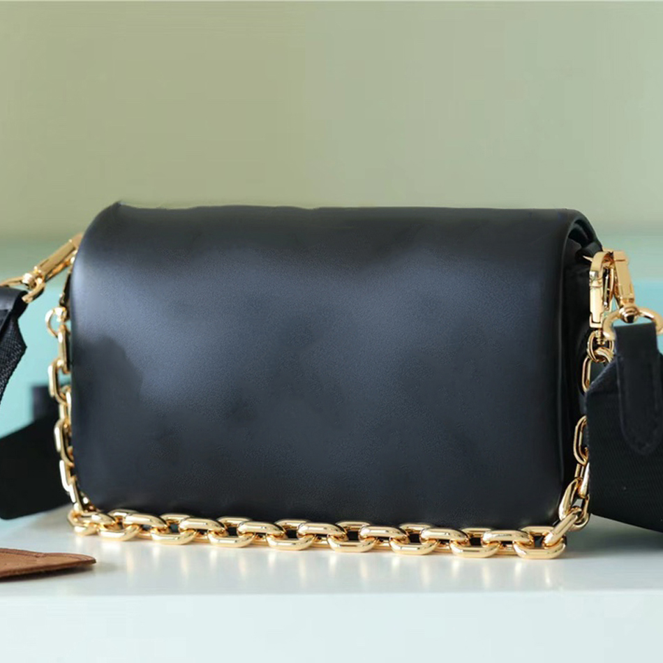

Top Tier Quality Womens Bags Wallet On Strap BubbIegram Handbags Calfskin Corssbody Shoulder Strap Bag Flap Embossed Chain Purses Lady Clutch Tote Size 20cm With Box, Contact us