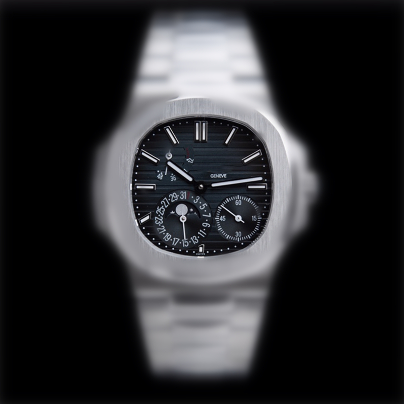 

ZF 5724 Montre de luxe Luxury watch men watches 40mm Ultra-thin integrated movement cal.240 PS steel case Wristwatches 100m waterproof, As picture