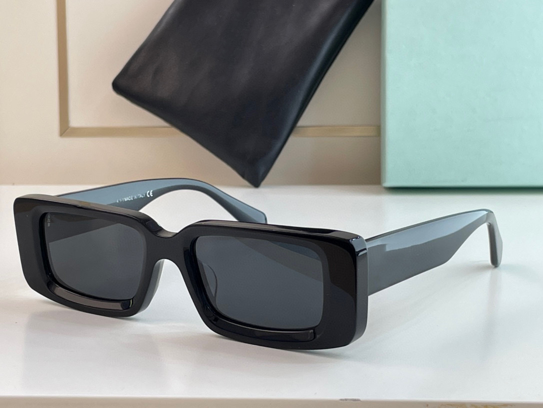 

Summer Sunglasses For Women Men O-f OER1016 Style Anti-Ultraviolet Retro Plate Plank Full Frame Eyeglasses Random Box