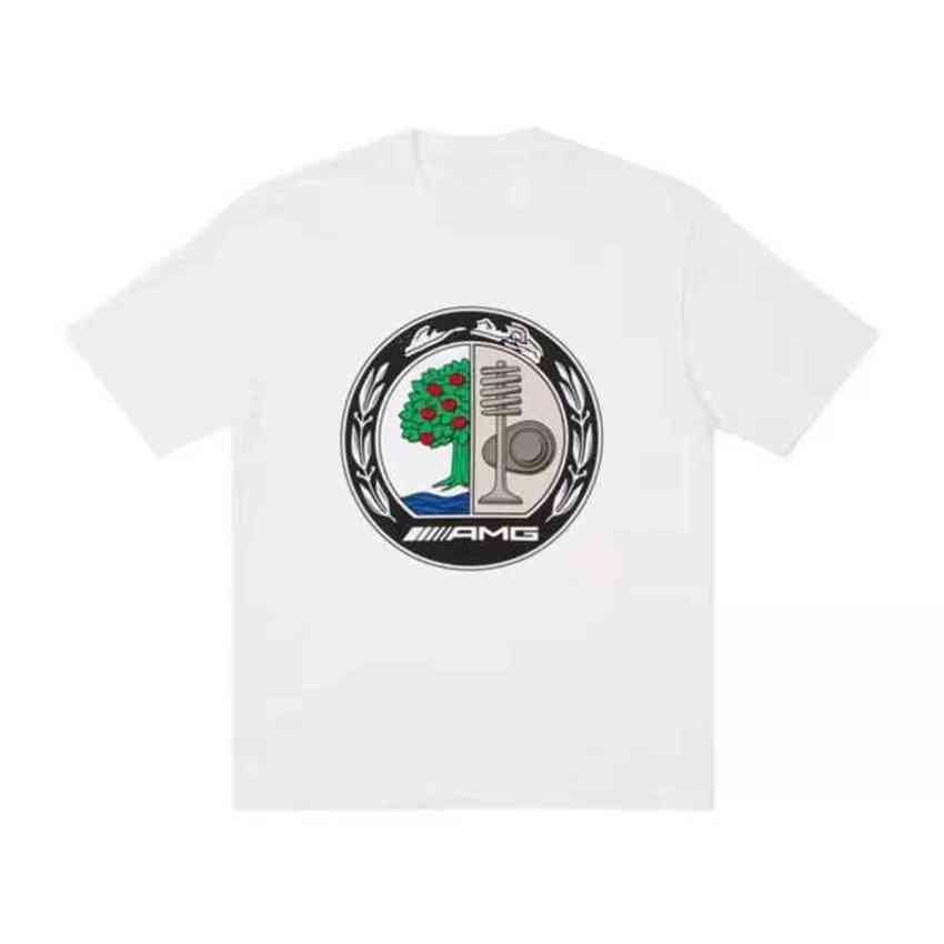 

Designer Fashion Palaces Classic Mens And Womens T Shirt Short Sleeves Triangle Apple Tree Printed Loose Summer High Street Tees