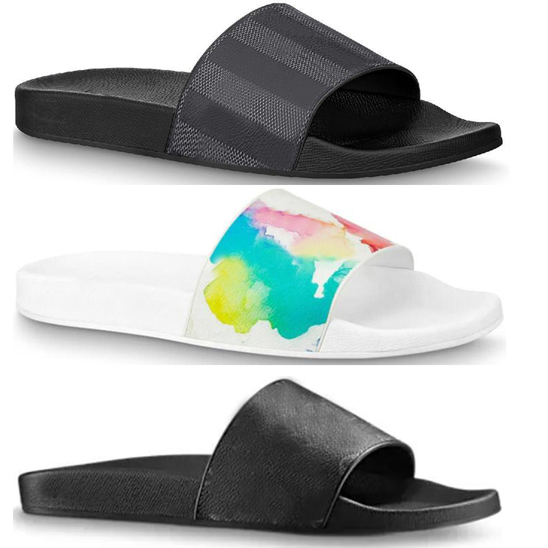 

2022 Trends Designer Sandals Waterfront Scuffs Rubber Leather Womens Mens Slides Slippers Summer Outdoor Shoes Flip Flops Sliders Flats Loafers, Shoes box