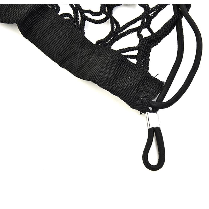 

Car Organizer Cargo Net 110 50cm Black Elastic Nylon Netting Trunk UniversalCar