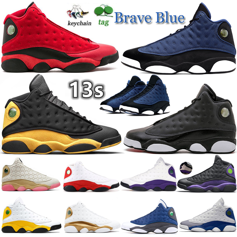 

Men 13 13s New Brave Blue Basketball Shoes Obsidian Mens Women What is love Wolf grey Playoffs Hyper Royal Del Sol Sports Sneakers Trainers