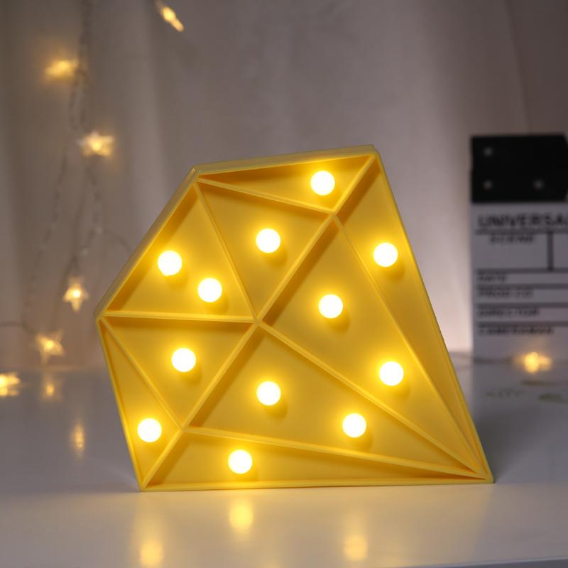 

Party Decoration LED Flamingo Model Light String Cloud LOVE Letter Night Wedding & Engagement