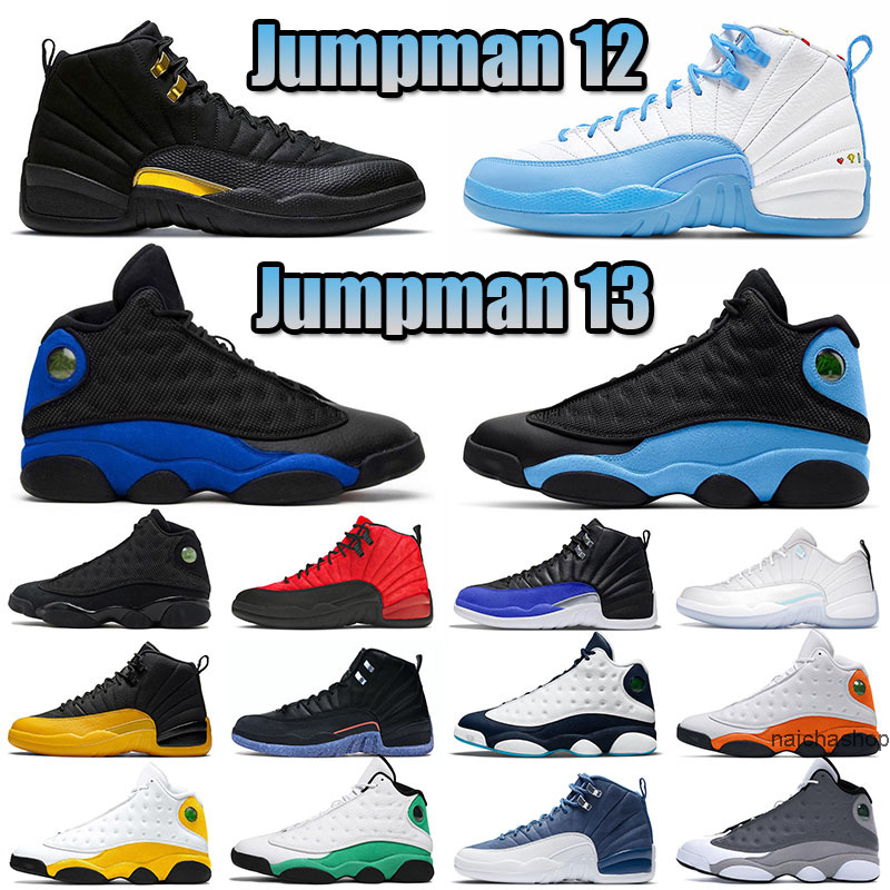 

Jumpman 13 Classic Basketball Shoes 12 Sneakers Retro Del Sol 12s XII Twist Lucky Green 13s Flint XIII Obsidian Hyper Royal Sports Trainers, B 40-47 university gold del sol