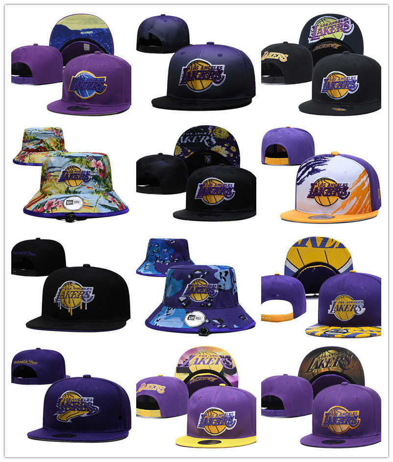 Snapbacks Los Angeles''Lakers''Basketball hats Sports Caps Adjustable Fit Hat