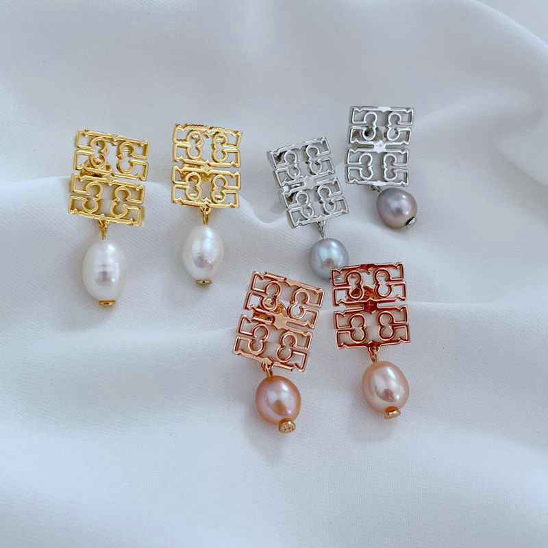 

Top Quality 20SS Mixed Stud Real 18K Gold Plated Pearl Rhinestone Send Brand Designer Letters full Crystal Brand Heart Earring Hook earrings Good Pearls