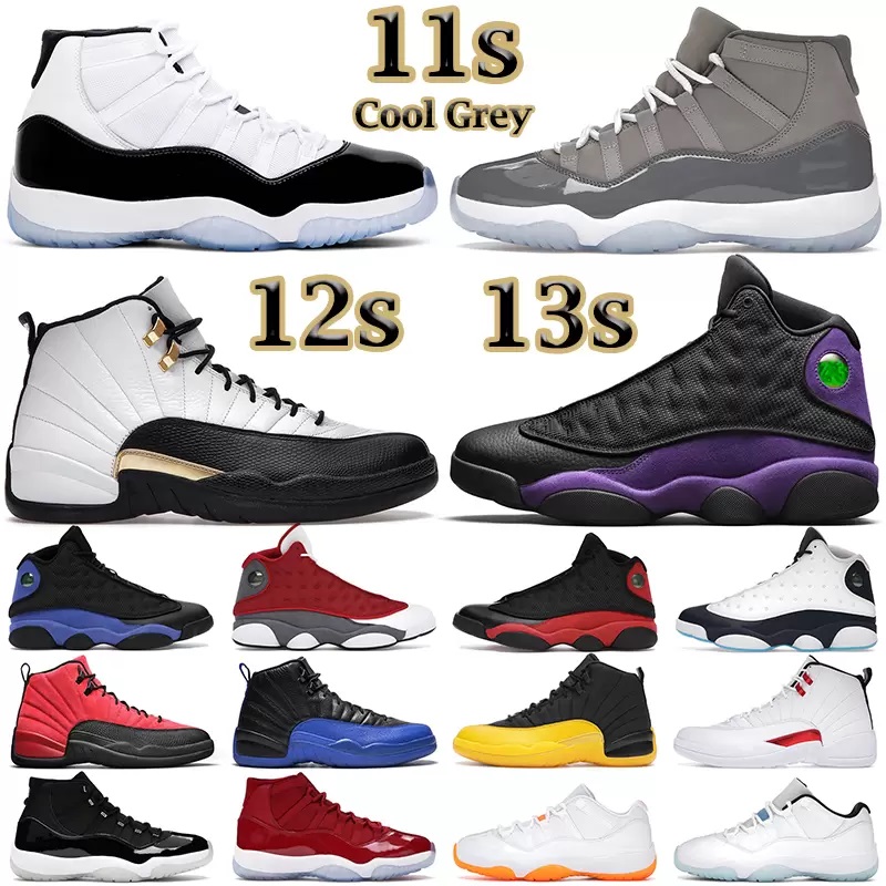 

ball shoes men women Cool Grey Legend blue low Concord 12s Royalty Taxi Utility Grind Bright Citrus 13 Court Purple 36-47 5201 mens sports sneakers, 3#