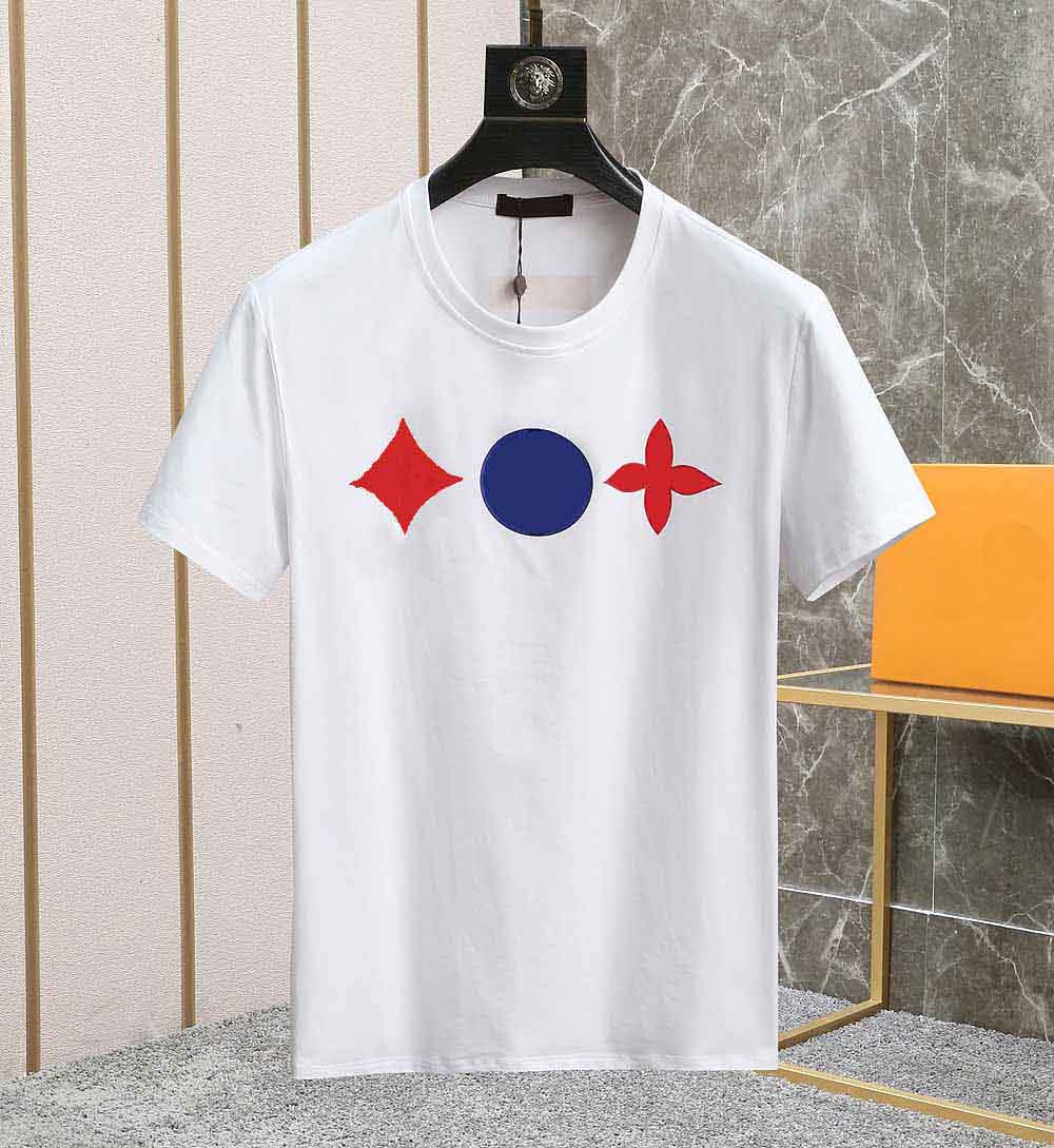 

2022 Summer paris Mens T-Shirts designer tee luxury flocking letter tshirt t shirt Classic fashion green womens short Sleeve casual cotton t-shirt tops, 11