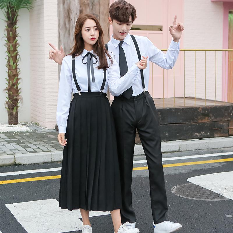 

Clothing Sets Japanese Junior High School Students Uniforms Suit British College Style Autumn Winter Boy Girl Class Skirt Set H2417Clothing, Styled