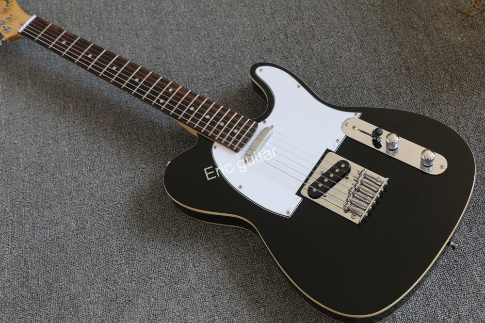 

2022 line up vintage custom 1950 Esquire telecaster black electric guitar,vintage resewood fretboard