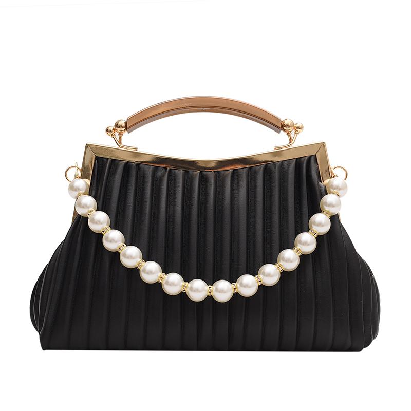 

Evening Bags Summer Girls Handbag Fashion Designer High-quality Wallet Shell European And American Trend Messenger BagEvening, White