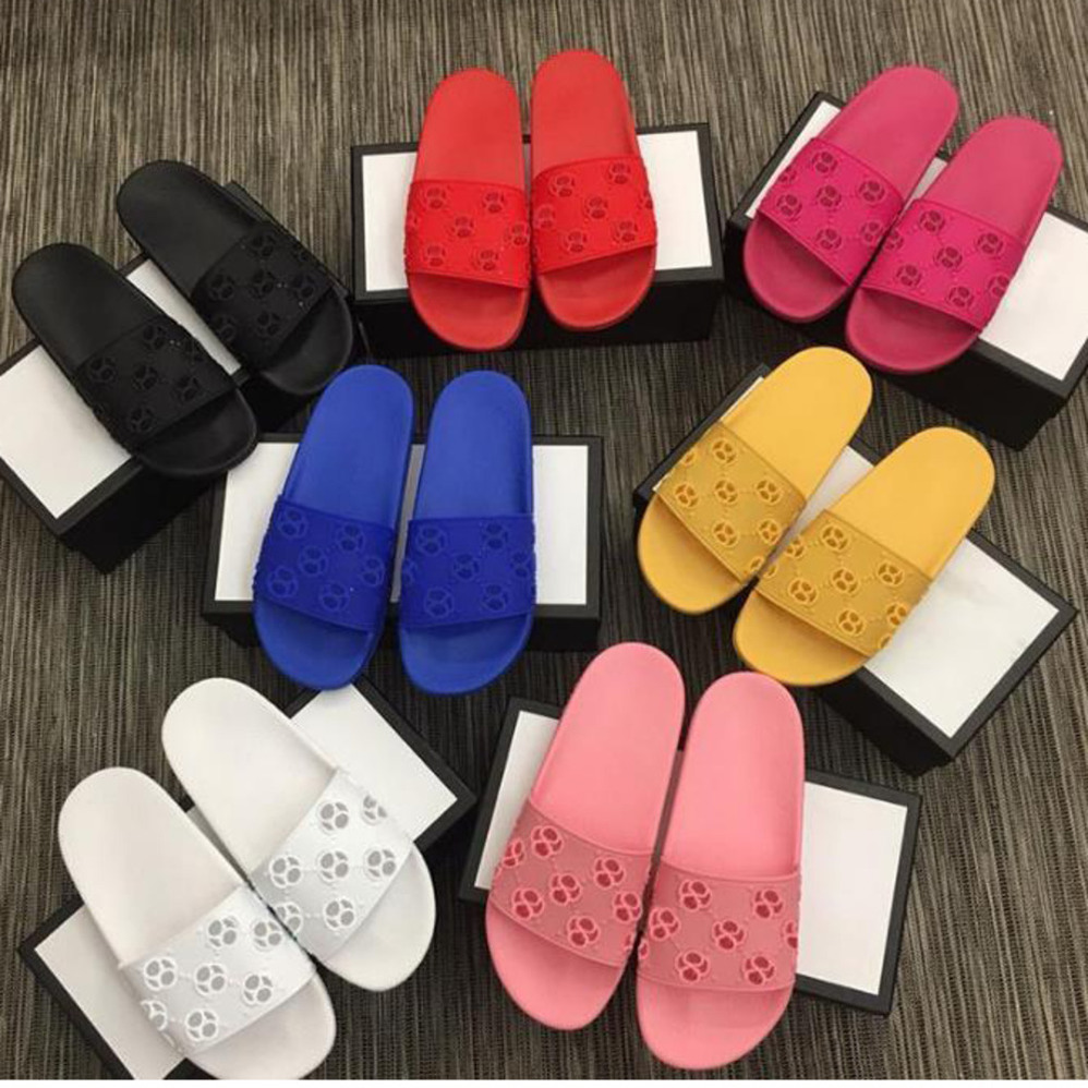 

2022 Newest Hollow Out G CCI Fashion Women Slippers Brand Sandals Luxury Pillow Soft Slides Summer Slip On Flat Platform Arch Pool Slider Beach Mules Shoes US 4-922, 2022060101 01