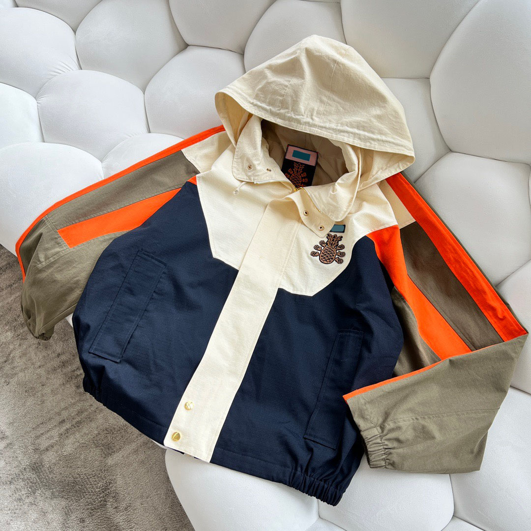 

Early spring 2022 color block letter logo Short Sleeve Tee double strand fine cotton fabric black and white Sweatshirts 6qs2