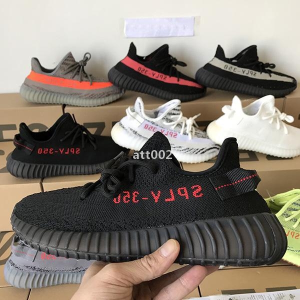 

2019 New West Black Bred Butter Running Shoes Men Women Sports Designer Luxury Trainer Sneakers Eur 36-46 oua