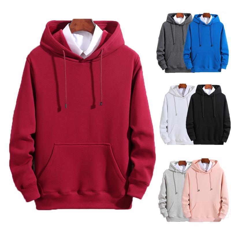 

Men's Hoodies & Sweatshirts Autumn Pullover Oversized Sweatshirt Streetwear Women Lounge Wear Winter Wool Liner Thick Warm Children's Outwea, Red