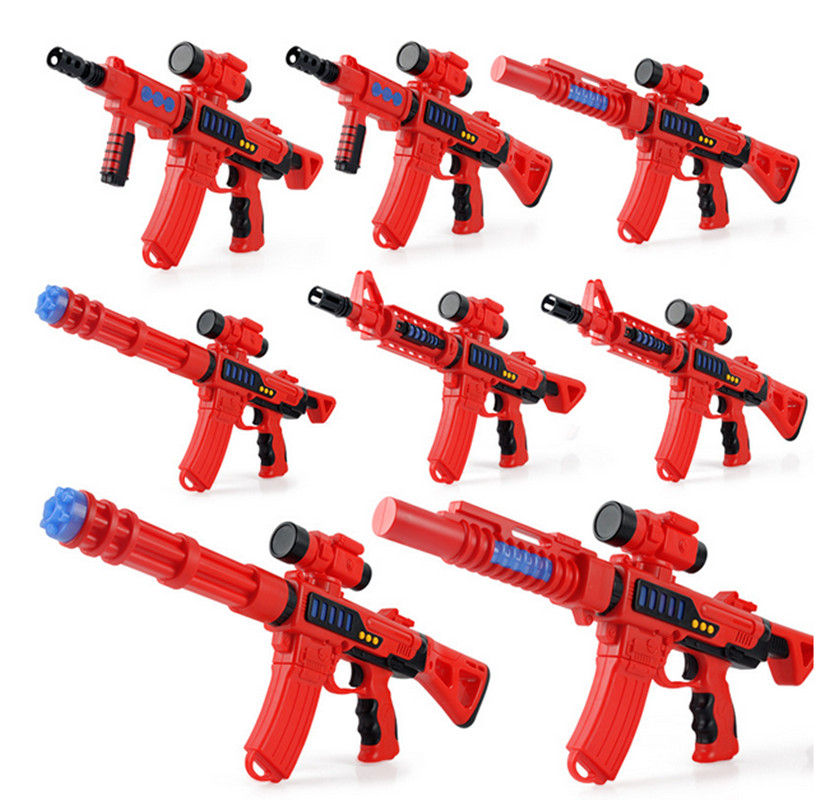 

Magnetic Acousto-optic Assembly Gun Toys 36 Kinds of DIY Games Electric Disassembly Boys Gifts Foreign Trade toys