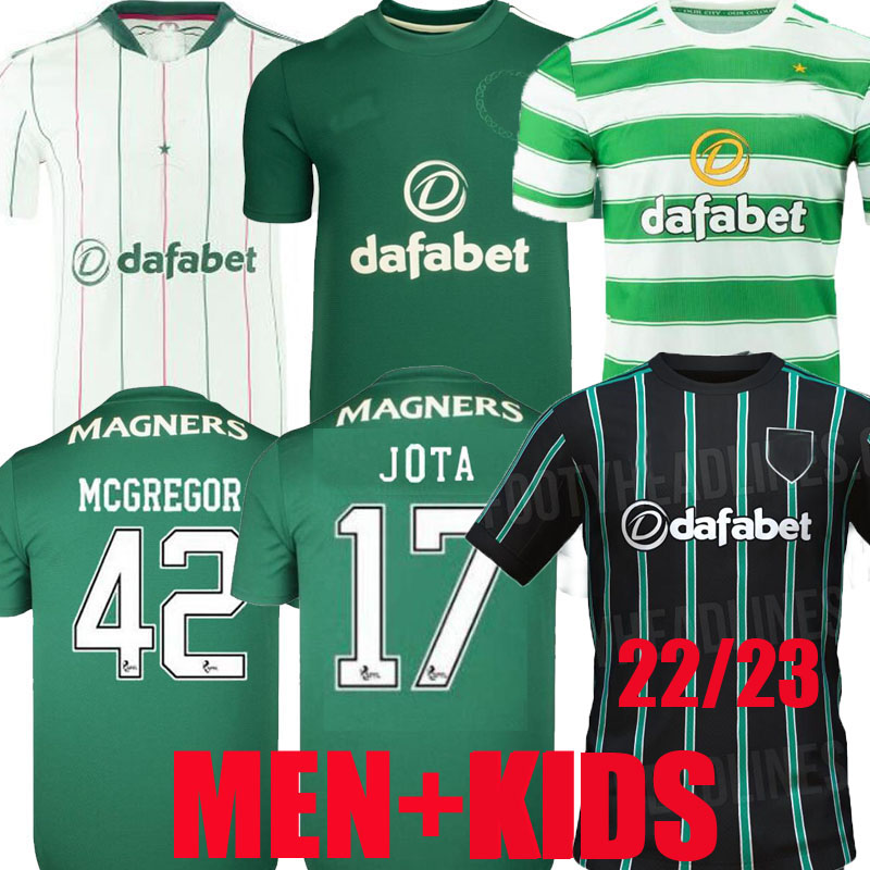 

22 23 Celtic Soccer Jersey Home KYOGO ABADA AJETI Away Soccer Shirt Third FORREST TURNBULL JOTA 2022 2023 Football Uniforms shirts Adult Kids fans player top uniform, Legends kit