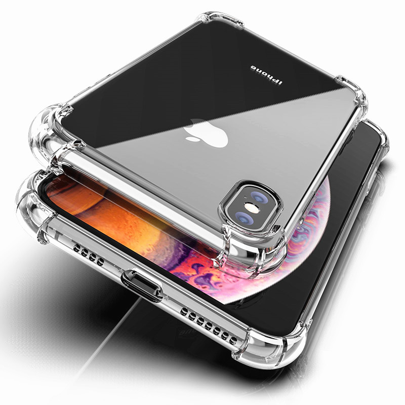 

Four Corners Crashproof Airbag Transparent Phone Cases For iPhone 6 7 8 Plus X XS XR XSMAX 11 12 12Pro 13 13 Pro Max Samsung S22Plus S21 Ultra S20 S10 Note 20