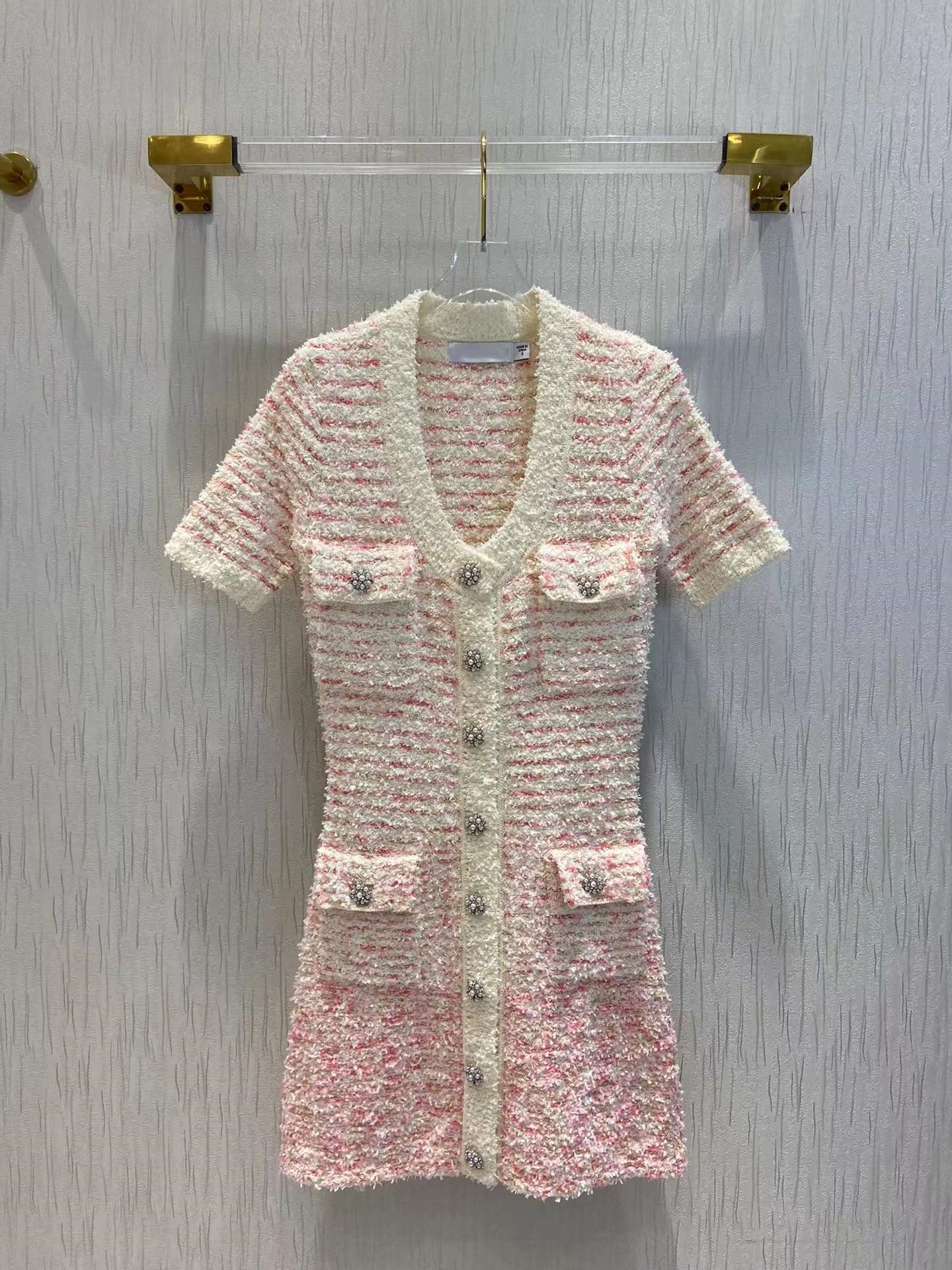 

Milan Runway Dress 2022 Spring Summer V Neck Print Designer Dresses Brand Same Style Dress 0326-4, Picture color