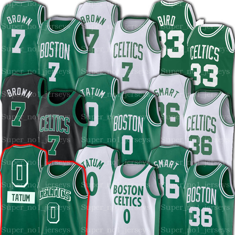 

Jayson 0 Tatum Jersey Bostons Celtices Jaylen 7 Brown Marcus 36 Smart Jerseys Mitchell Ness Larry 33 Bird Retro Mesh Uniform cnv54a