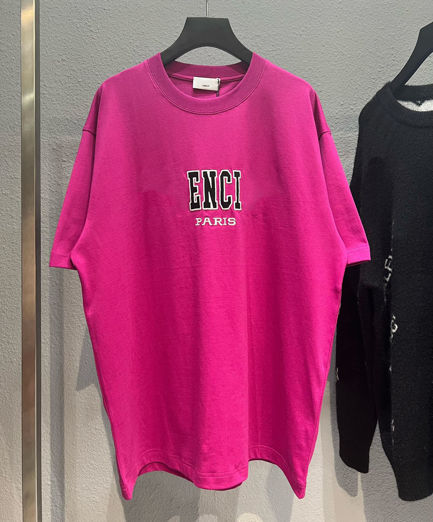 

New AOP jacquard letter knitted sweater in autumn / winter 2021acquard knitting machine e Custom jnlarged detail crew neck cotton dc3da3s, Red