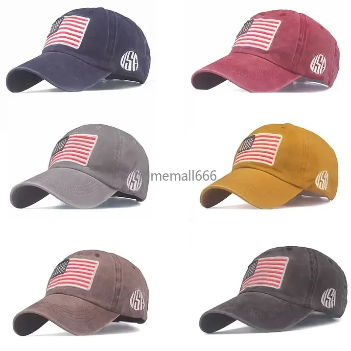 

New Spring Summer Unisex Camouflage Baseball Caps For Men USA Flag Cap Mesh Casual Casquette Snapback Hat Bone AA
