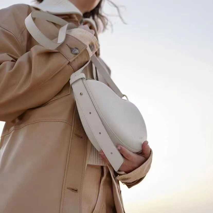 

polene bag Design French Polene Small Women's Bag Light Luxury Single Shoulder Crossbody s Leather Portable Female Fashion HMVX D55S, Black