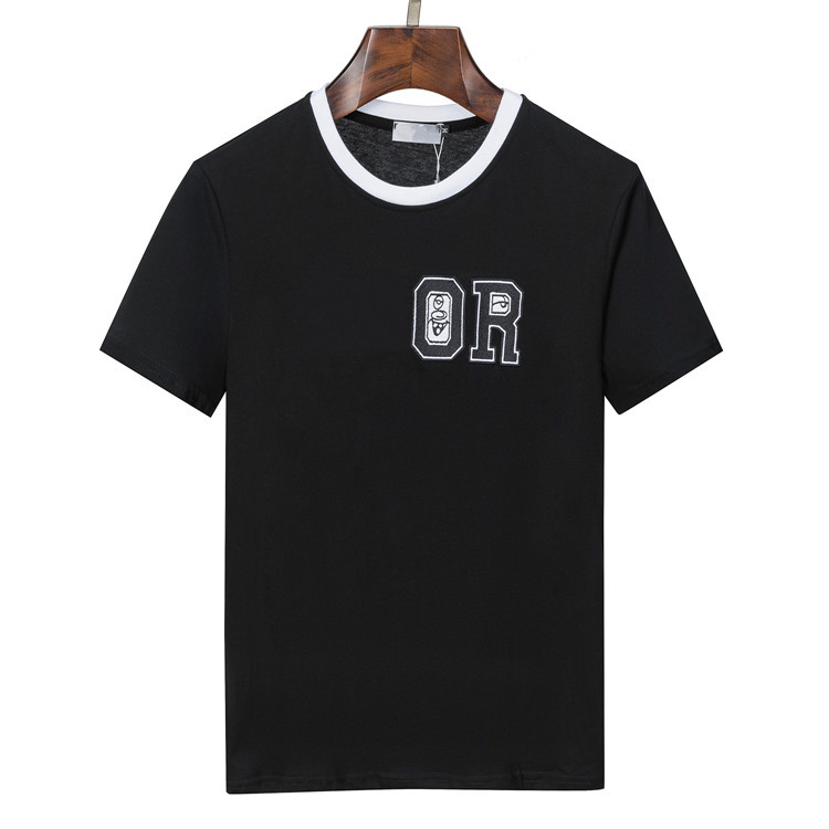 

Luxury T-shirt Summer Mens womens Short Sleeves Fashion Tee Pure cotton high quality shirts Leisure Classic Pattern, 02