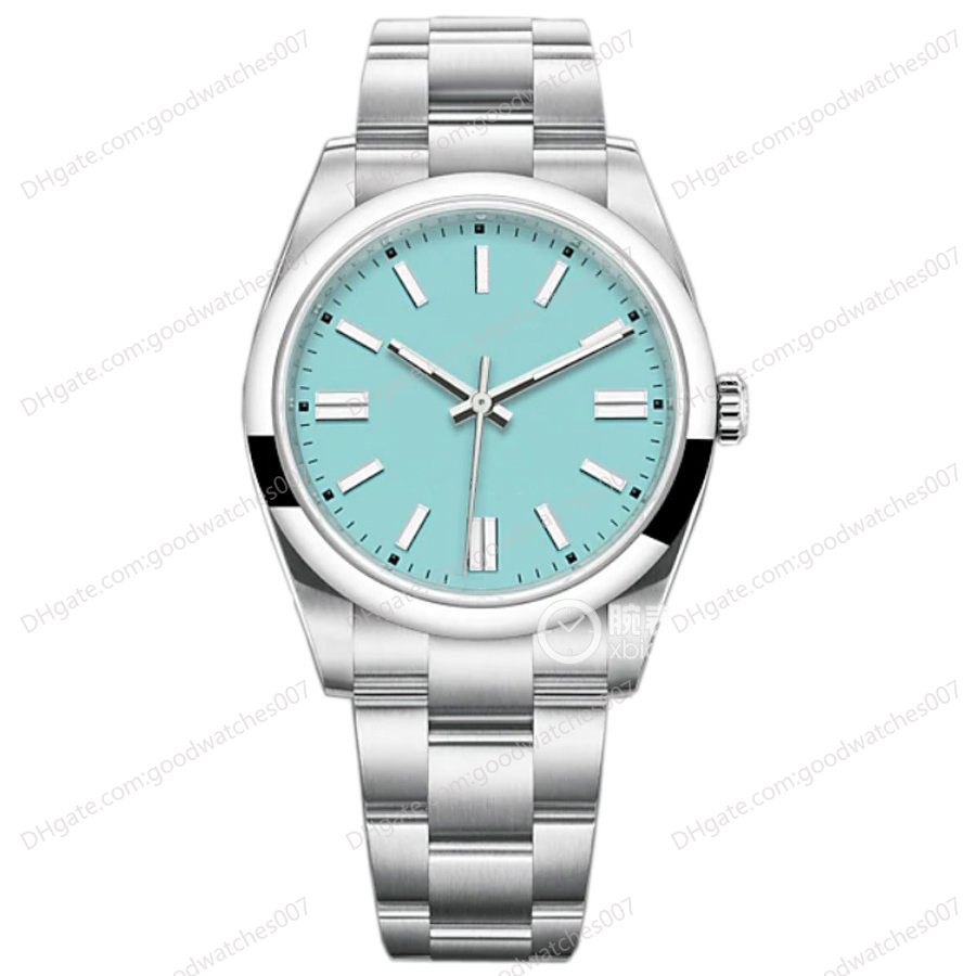 

BP Factory High Quality Watch Men's Wrist Watch 124300 41mm 36mm Blue Dial 316L Stainless Steel Oyster Strap 2813 Automatic Mechanical Luxury Ladies Watches, Original box papers