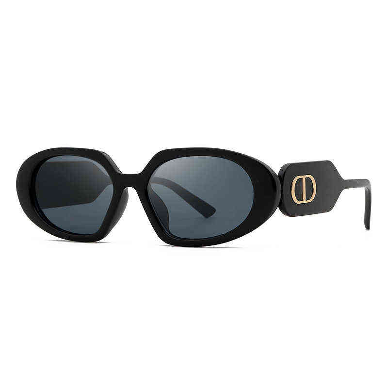 

Sun glass new fashion modern small frame oval Sunglasses Women's sunglasses