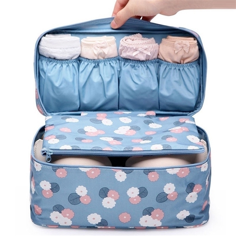 

Travel Bra Bag Underwear Organizer Cosmetic Daily Toiletries Storage Womens High Quality Wash Case 220616