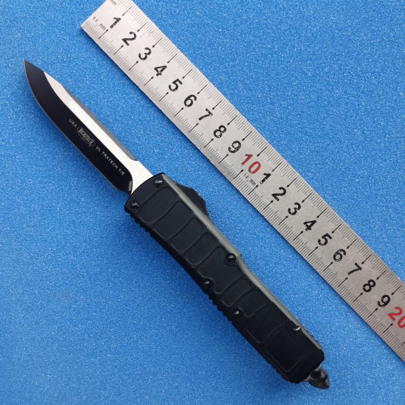 

MT UTX-85 II Stepside OTF Automatic Knife Black 3" Tanto 233II-4S Micro pocket knives
