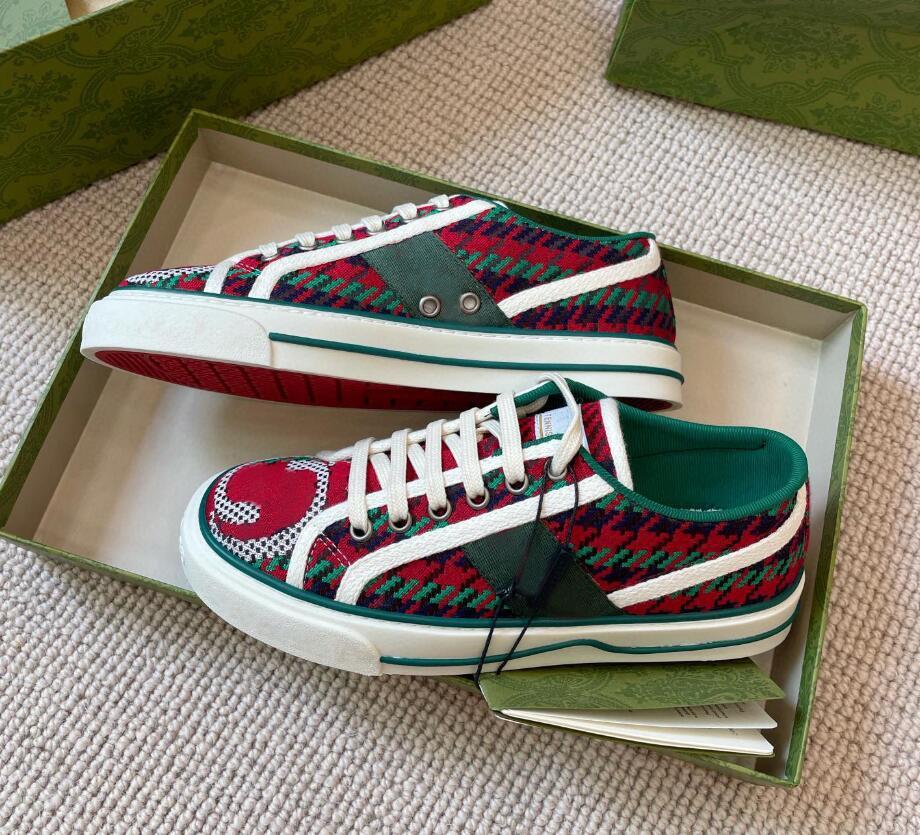 

Designers Sneakers 1977 Casual Shoes Women Shoe Washed Jacquard Denim Embroidered Sneaker Canvas Rubber Vintage Trainers, Color 1